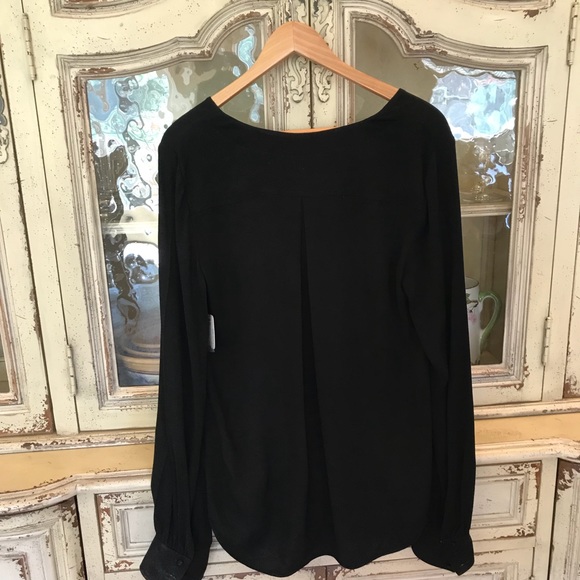 Free People NWT black shirt size Medium - Picture 2 of 8